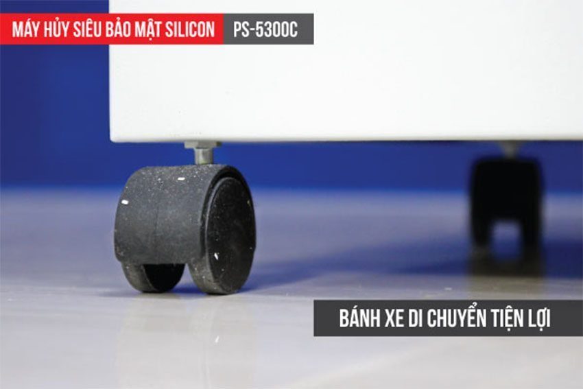 Máy hủy tài liệu Silicon PS-5300C - Hàng chính hãng