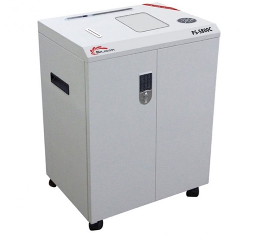 Máy hủy tài liệu Silicon PS-5800C - Hàng chính hãng