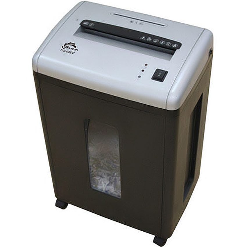 Máy hủy tài liệu Silicon PS-650C - Hàng chính hãng