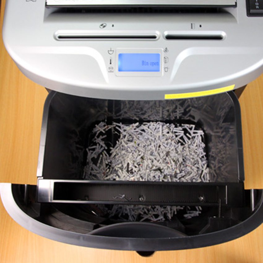 Thùng chứa giấy của máy hủy tài liệu Silicon PS-836C
