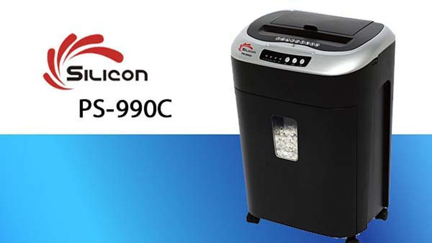 Máy hủy tài liệu Silicon PS-990C - Hàng chính hãng