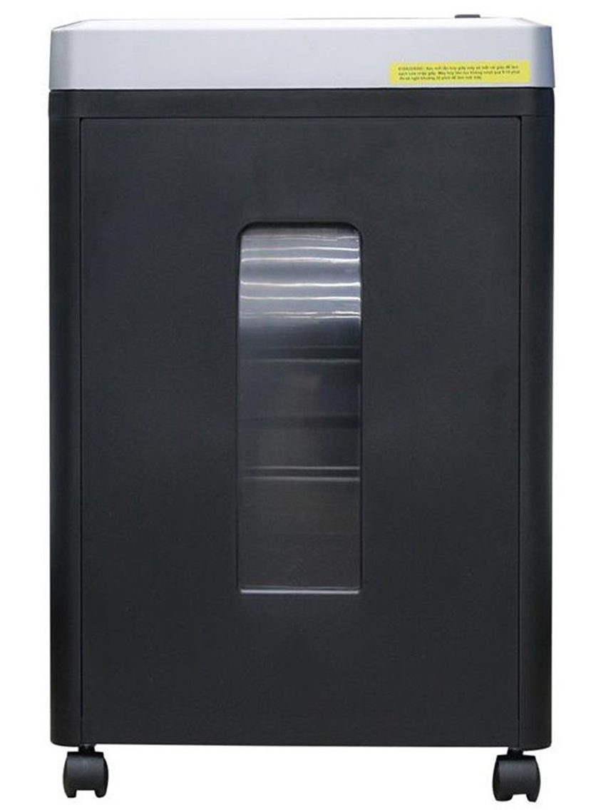 Mặt sau của máy hủy tài liệu Silicon PS-610C