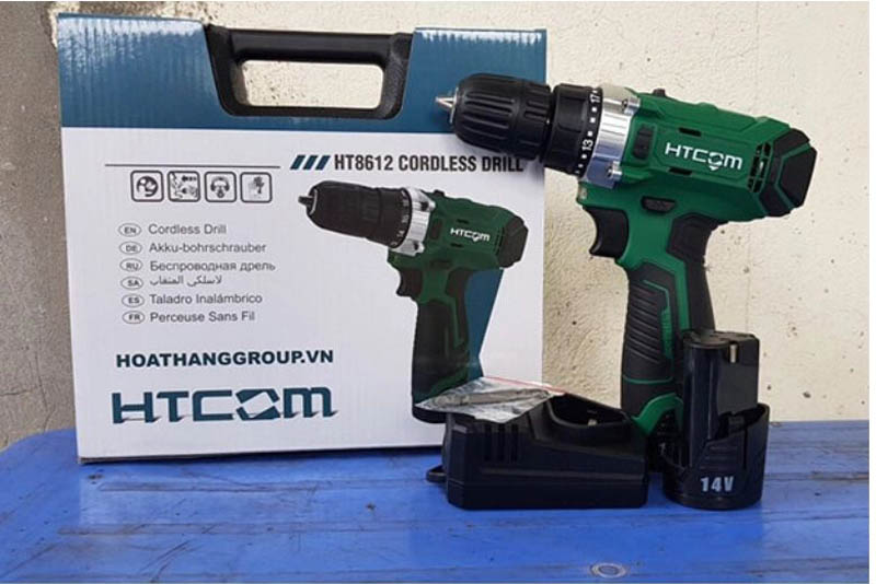 Máy khoan dùng pin Htcom HT86 - Hàng chính hãng