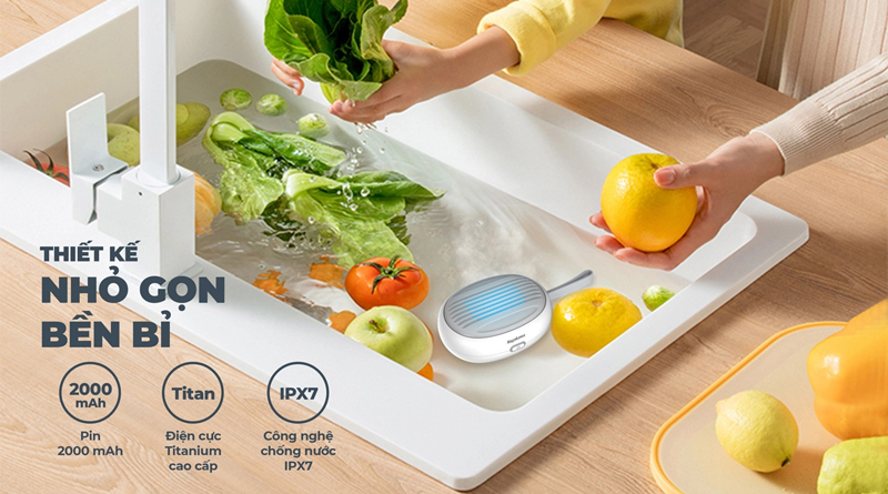 Máy khử khuẩn thực phẩm Nagakawa NAG3901 - Hàng chính hãng