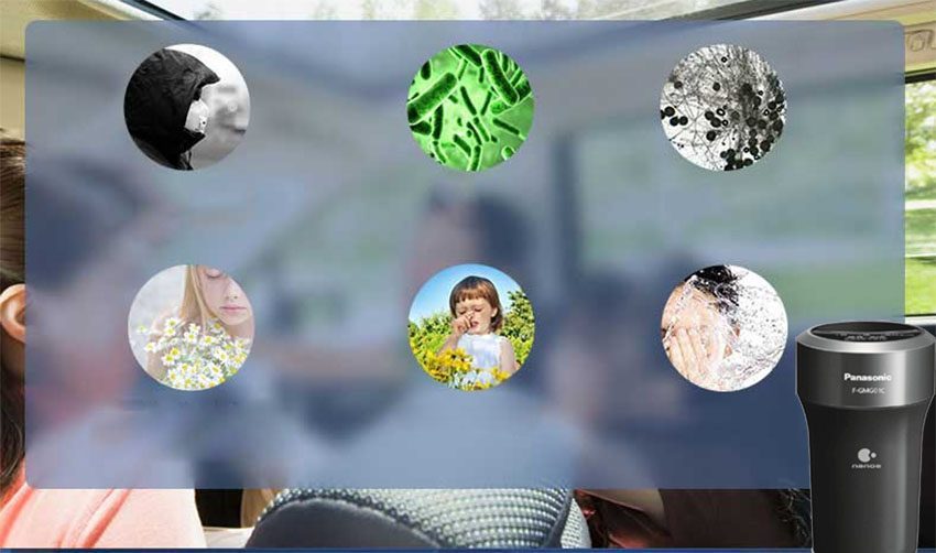 Chức năng diệt khuẩn của máy khử mùi Panasonic F-GMG01C 