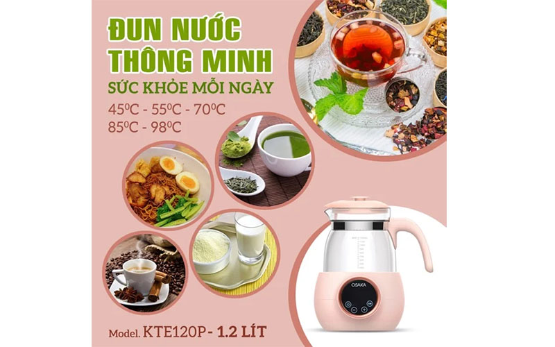 Máy khử trùng, hâm sữa Osaka KTE120P