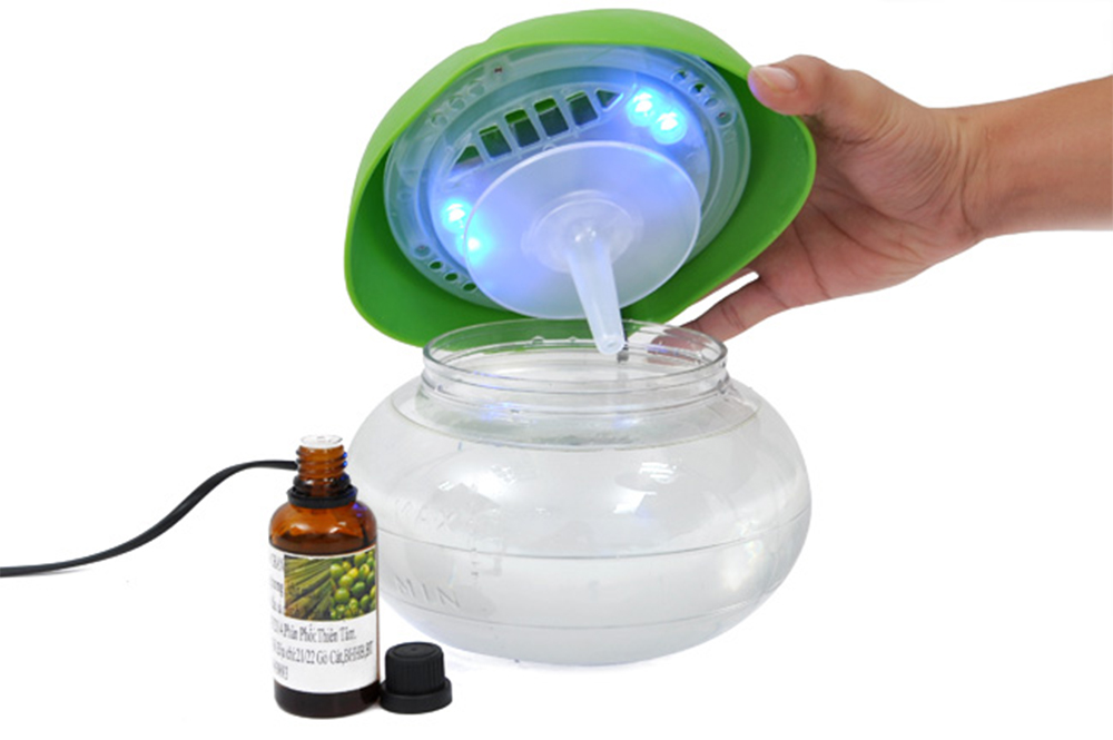 Máy khuếch tán tinh dầu hình chiếc lá Refeshener KJ-01 - Hàng chính hãng