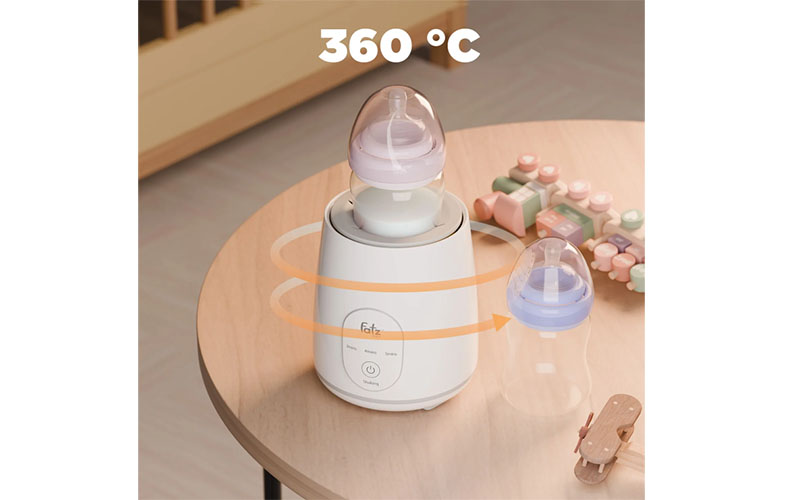 Máy lắc bình sữa điện tử Shake 1 Fatzbaby FB3910HB - Hàng chính hãng