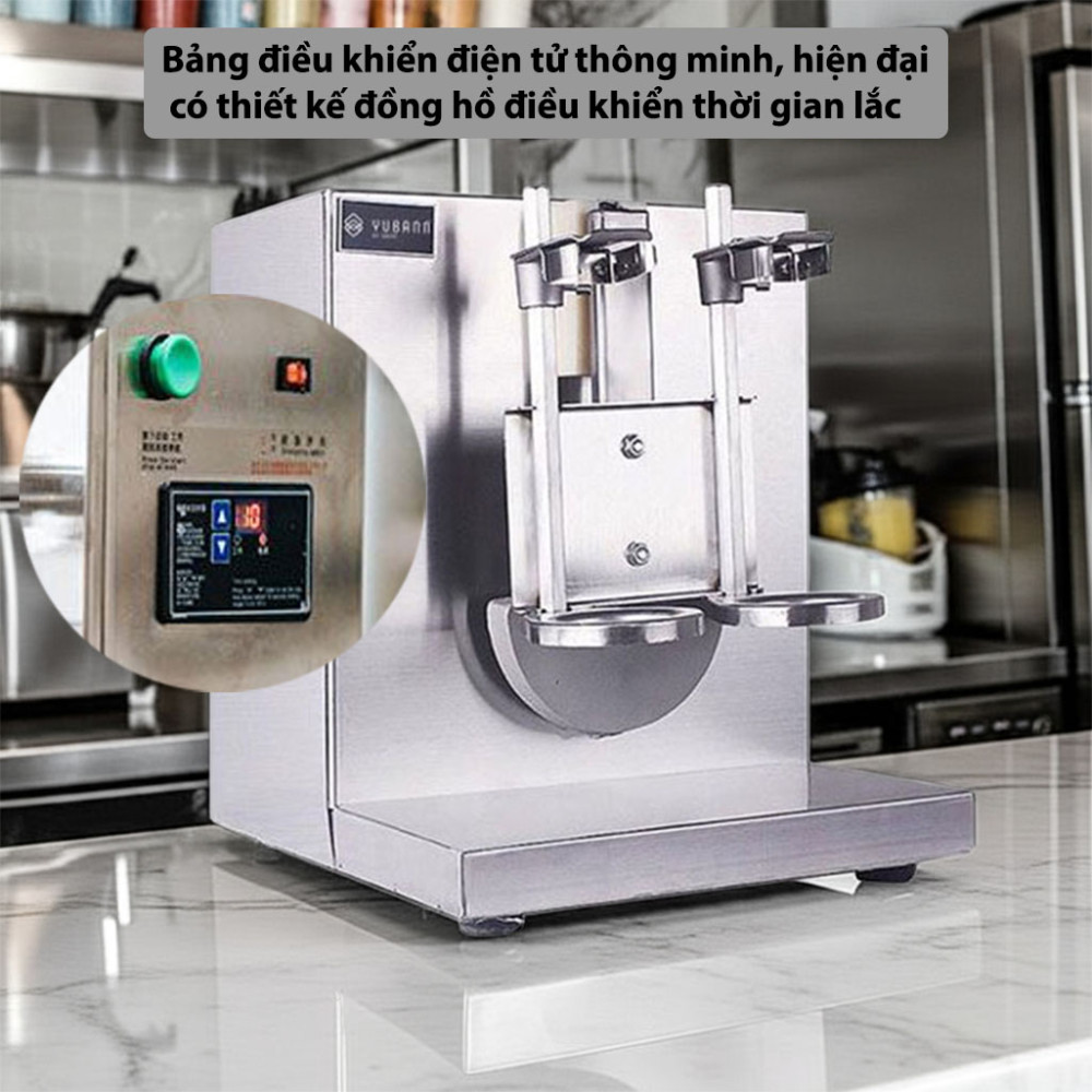 Máy lắc cốc đôi Yubann YB-L8 - Hàng chính hãng