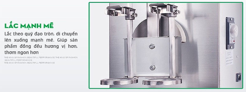 Máy lắc cốc đôi trà sữa Fest LJY120-2 - Hàng chính hãng