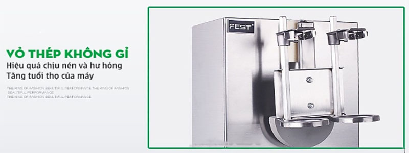 Máy lắc cốc đôi trà sữa Fest LJY120-2 - Hàng chính hãng