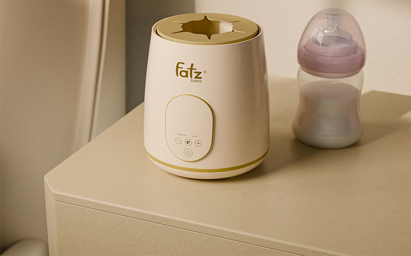 Máy lắc và giữ ấm bình sữa điện tử Shake 2 Fatzbaby FB3911HB - Hàng chính hãng
