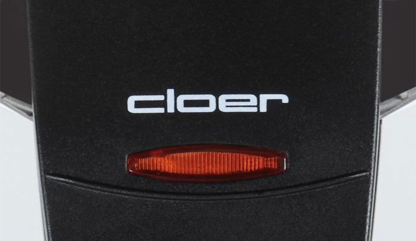Máy làm bánh Waffle Cloer 1620 với đèn báo hiệu tiện lợi