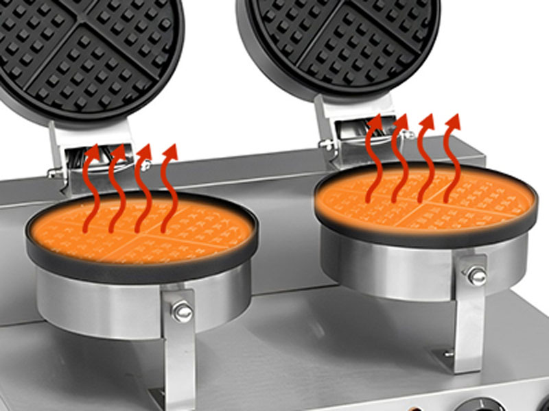 Máy nướng bánh Waffle đôi Primo 0300101839 - Hàng chính hãng