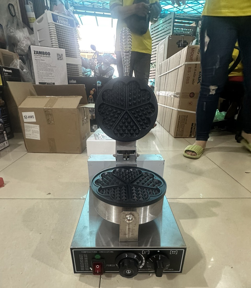 Máy nướng bánh Waffle đơn SQC WF-1 - Hàng chính hãng