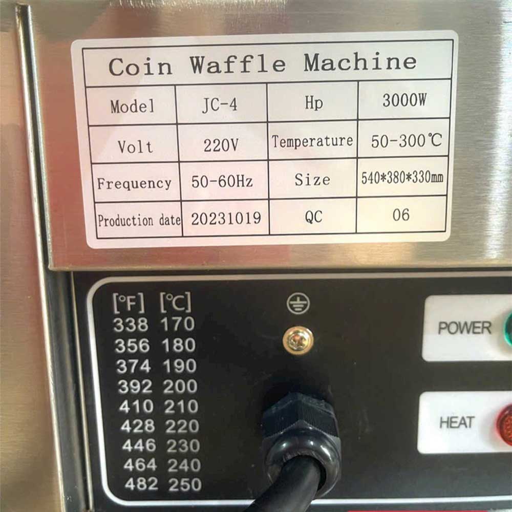 Khuôn của Máy làm bánh đồng xu Hàn Quốc 10 Won