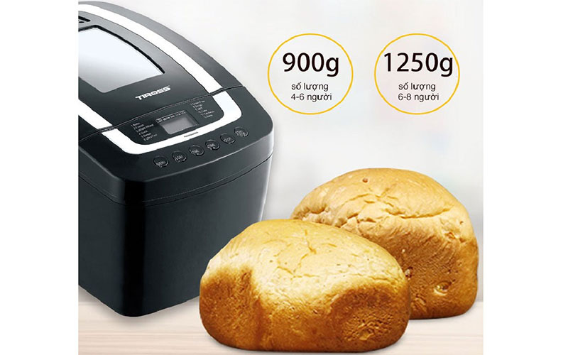 Máy làm bánh mì Tiross TS8230 - Hàng chính hãng