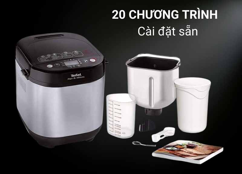 Máy làm bánh mì Tefal  PF240E - Hàng chính hãng