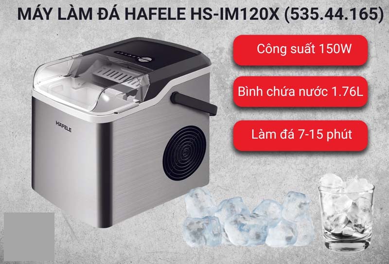 Máy làm đá Hafele HS-IM120X - Hàng chính hãng