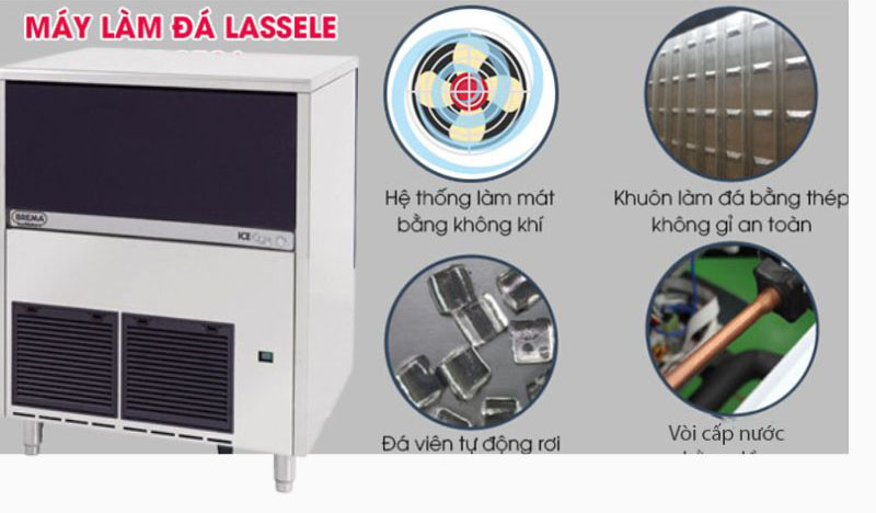 Máy làm đá bào Lassele CB840 - Hàng chính hãng