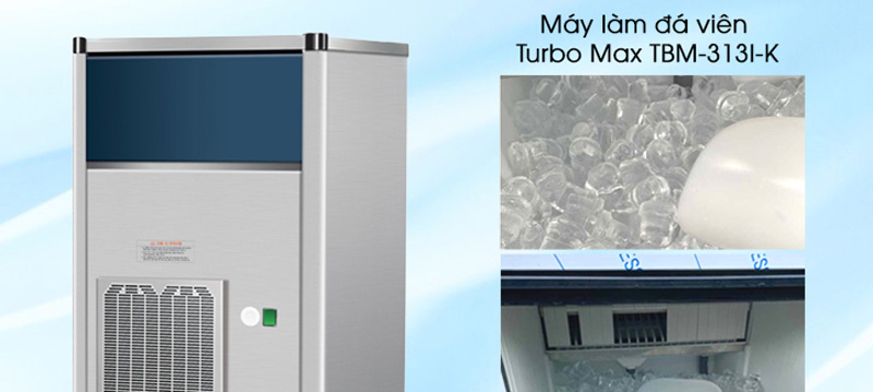 Máy làm đá Turbo Max TBM-313I-K - Hàng chính hãng