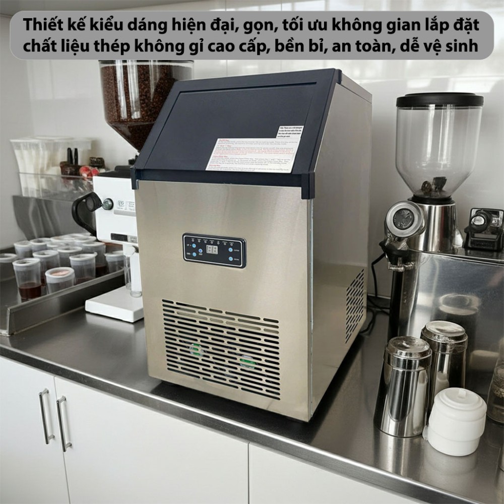 Máy làm đá viên CVSA SK-48F - Hàng chính hãng