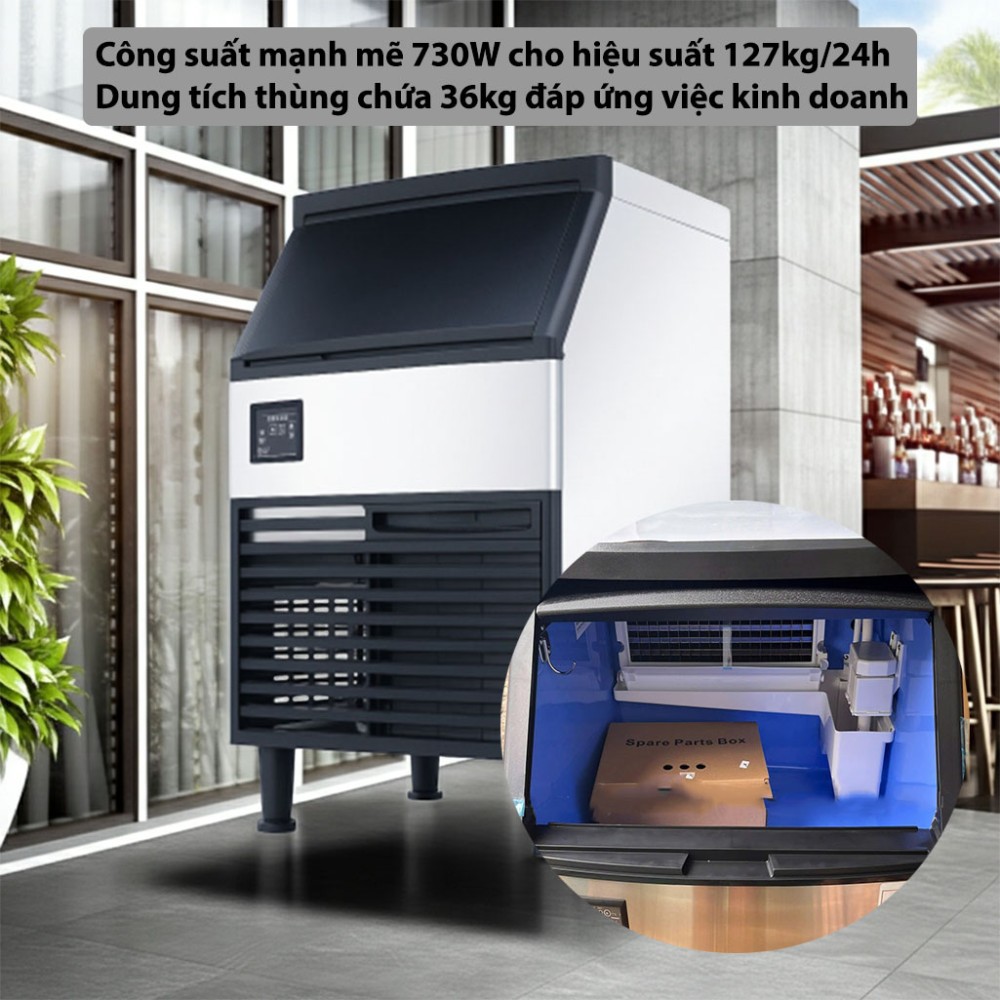 Máy làm đá viên Ice Pro IPR127 - Hàng chính hãng