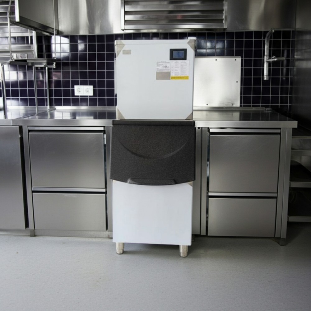 Máy làm đá viên công nghiệp Oucboll ZFK330W - Hàng chính hãng