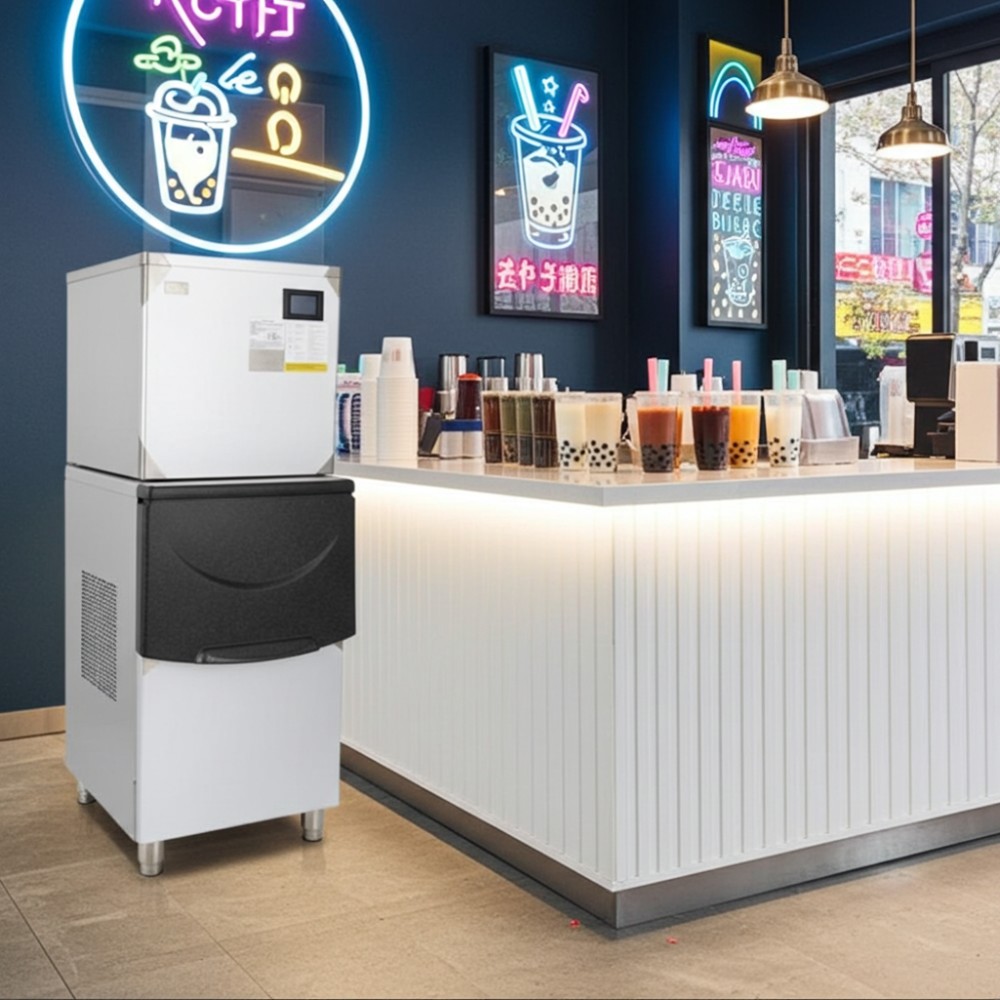 Máy làm đá viên công nghiệp Oucboll ZFK330W - Hàng chính hãng