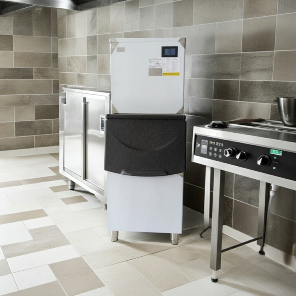 Máy làm đá viên công nghiệp Oucboll ZFK330W - Hàng chính hãng