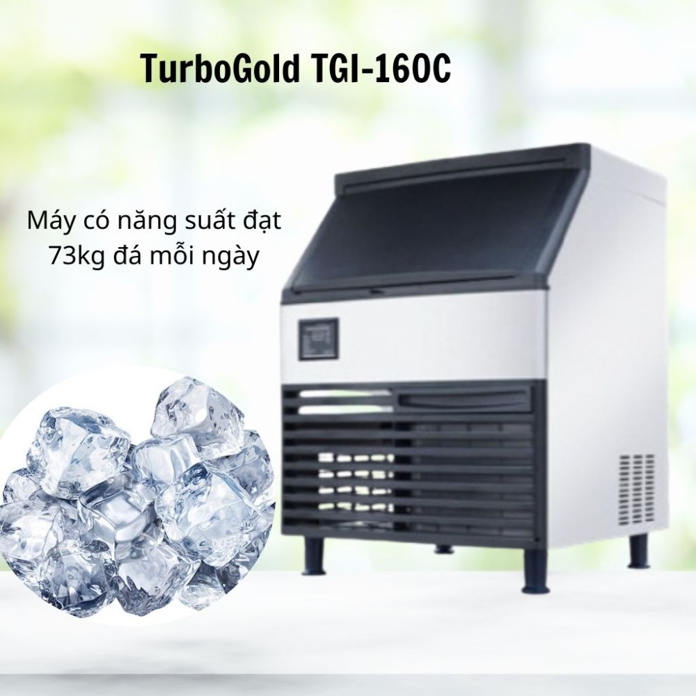 Máy làm đá viên TurboGold TGI-160C - Hàng chính hãng