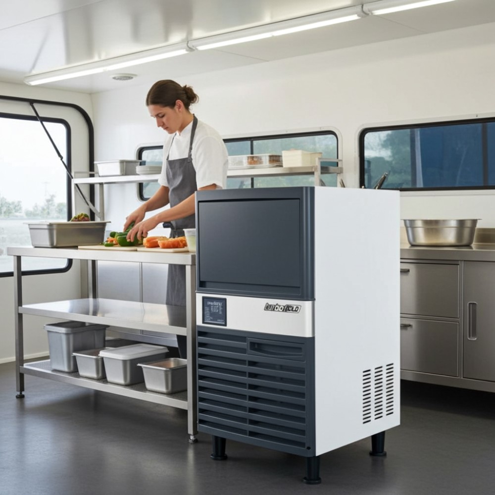 Máy làm đá viên TurboGold TGI-120C - Hàng chính hãng