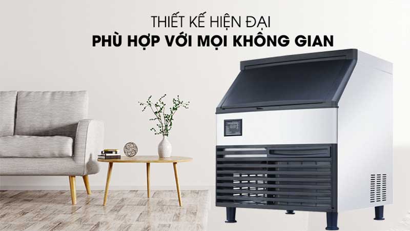 Thiết kế của Máy làm đá viên công nghiệp Snooker model SK-160P