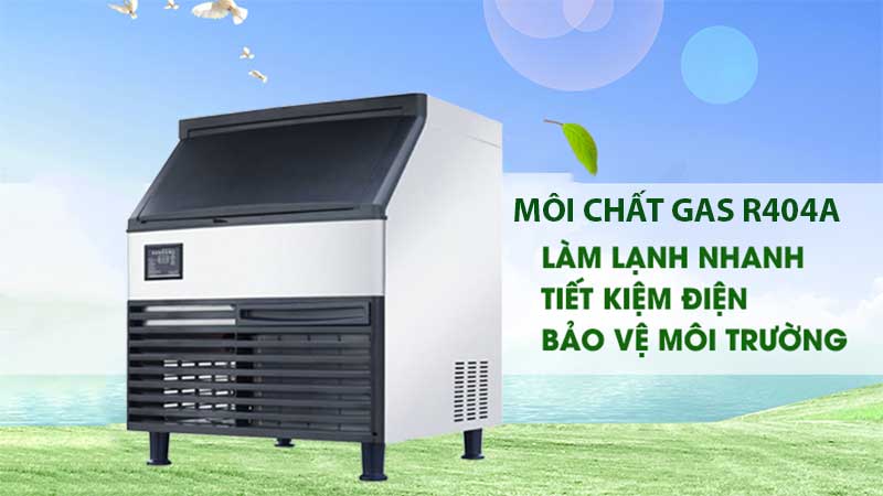 Môi chất làm lạnh của Máy làm đá viên công nghiệp Snooker model SK-160P