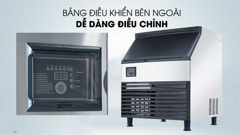 Bảng điều khiển của Máy làm đá viên công nghiệp Snooker model SK-160P