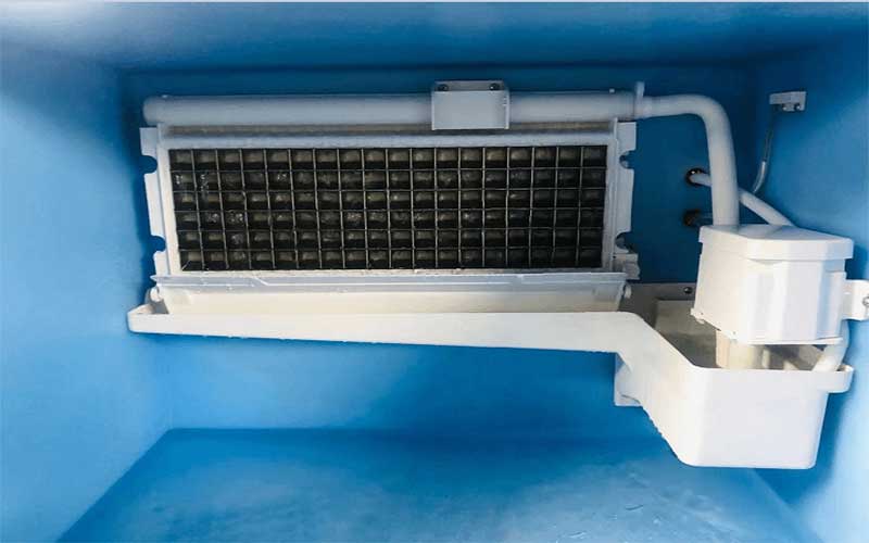 Hệ thống làm đá của Máy làm đá viên công nghiệp Snooker SK-210P