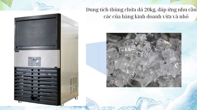 Máy làm đá viên 80kg Fushima FSM80 - Hàng chính hãng