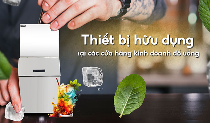 Máy làm đá viên Fushima FSM400 - Hàng chính hãng