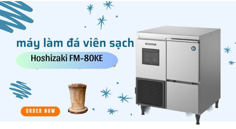 Máy làm đá viên Hoshizaki FM-80KE - Hàng chính hãng