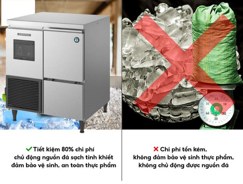 Máy làm đá viên Hoshizaki FM-80KE - Hàng chính hãng