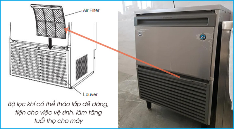 Dễ dàng tháo lắp và vệ sinh
