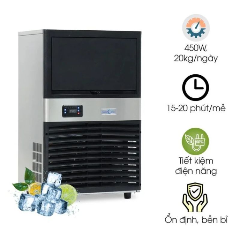 Máy làm đá viên Newcool  ZB-50A - Hàng chính hãng