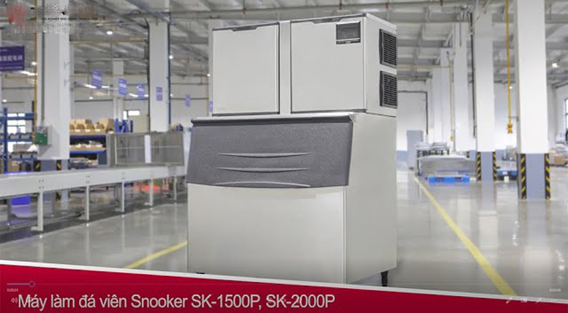Máy làm đá viên 900kg Snooker SK-2000P 