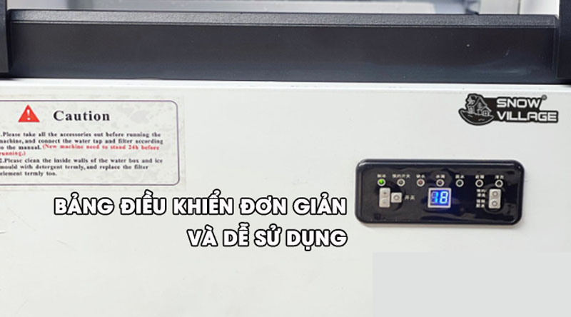 Điều khiển điện tủ thông minh giúp bạn dễ dàng điều chỉnh chức năng máy