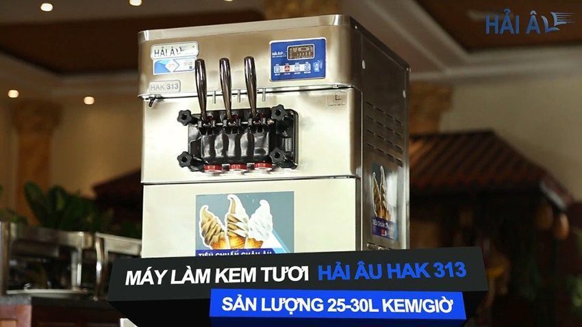 Tính năng của máy làm kem tươi Hải Âu HAK 313