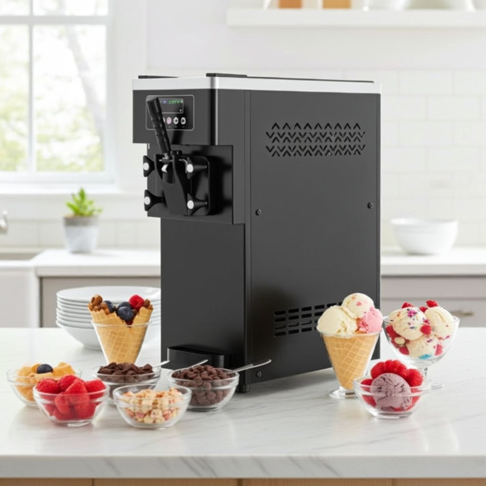 Máy làm kem tươi Yinshuo BQM-Y12 - Hàng chính hãng