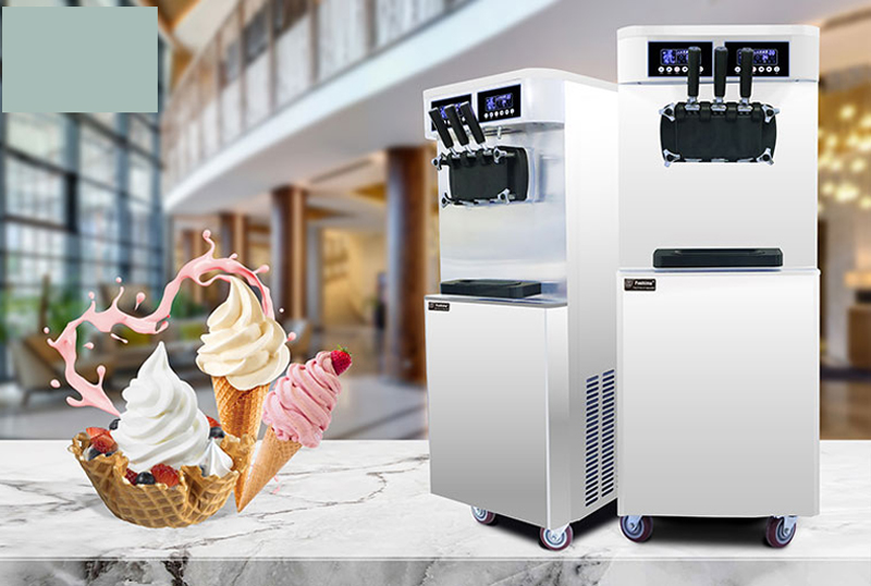 Máy làm kem tươi FSM-39D tạo ra sản lượng lớn 36 – 42 lít/h