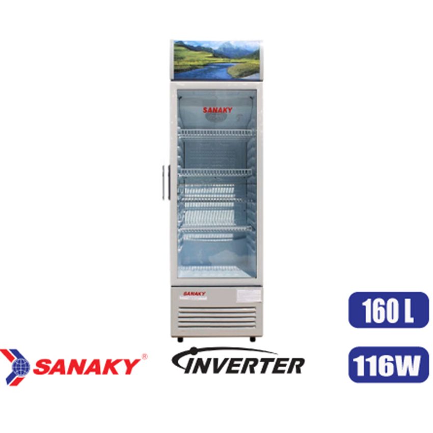 Tủ mát Inverter Sanaky VH-168K3 - Hàng chính hãng
