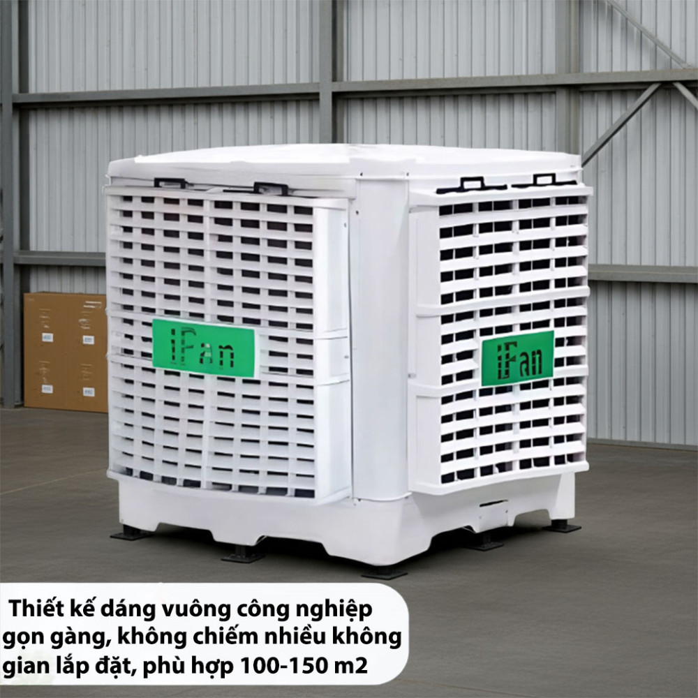 Máy làm mát cố định công nghiệp iFan FAB-18CT thiết kế dáng công nghiệp, chất liệu bền đẹp