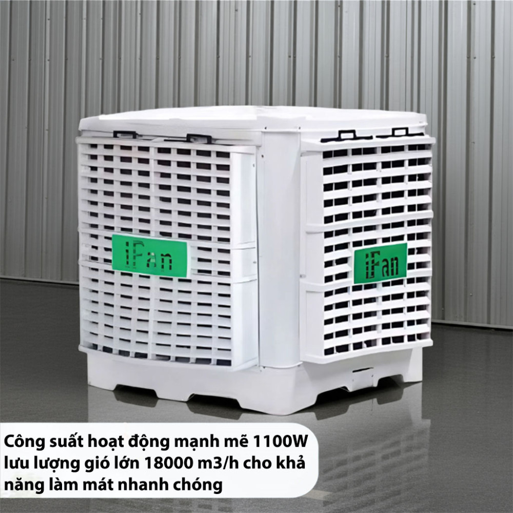 Máy làm mát cố định công nghiệp iFan FAB-18CT lưu lượng gió lớn, công suất mạnh mẽ hoạt động hiệu quả